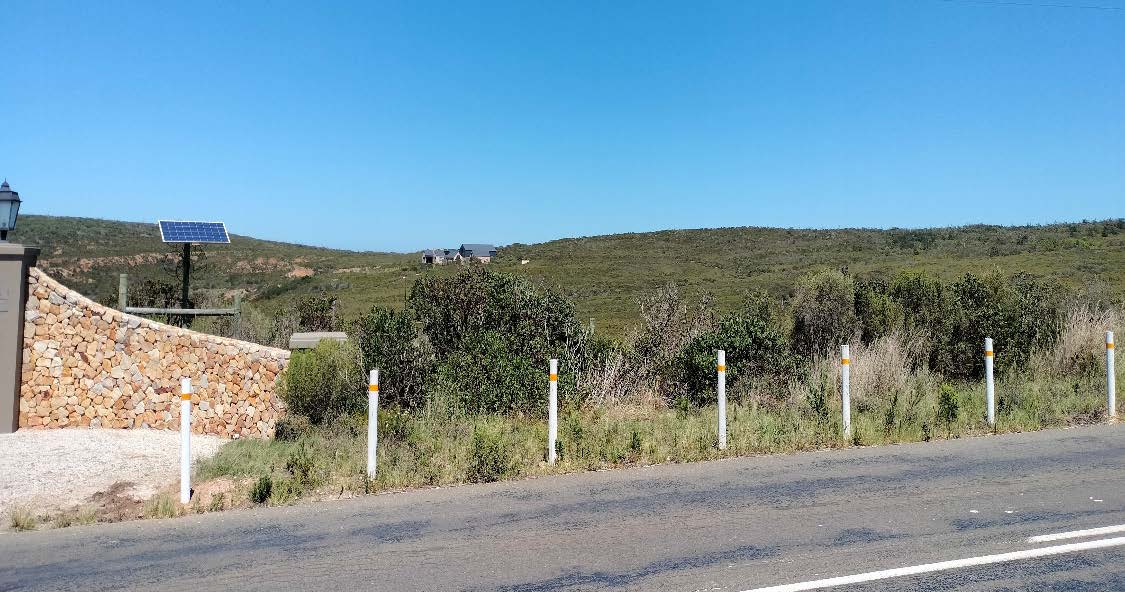 View south-west across Portion 63 from Robberg Reserve Road.