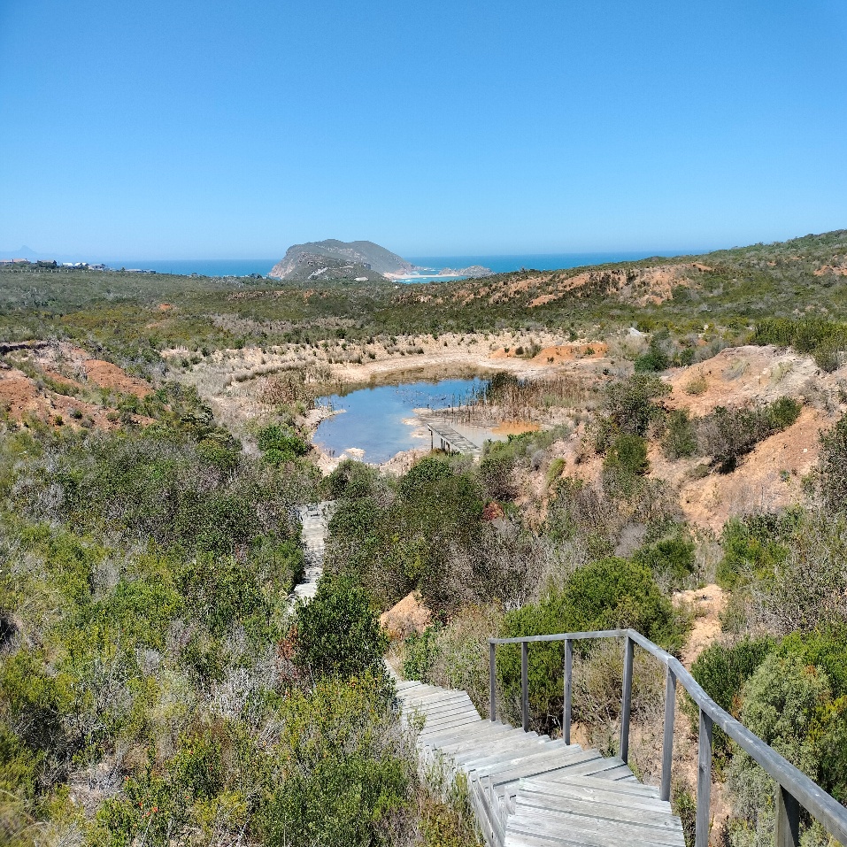 View from the property towards Robberg Nature Reserve.